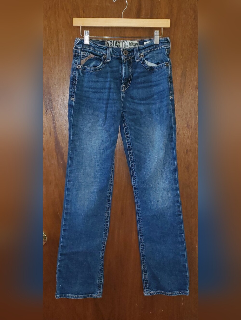 Ariat B4 Relaxed Boys Jeans Sz 16